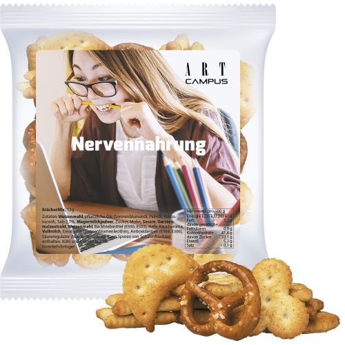 Cracker mix, ca. 12g, express maxi bag with label