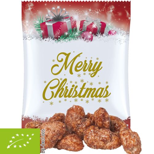 Organic burnt almonds, ca. 15g, midi bag