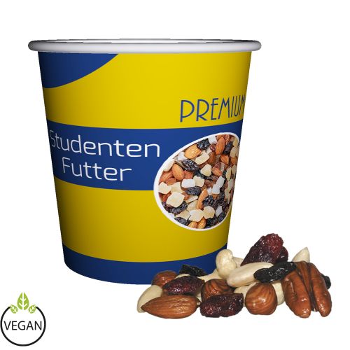Premium trail mix, ca. 40g, mini snack cup