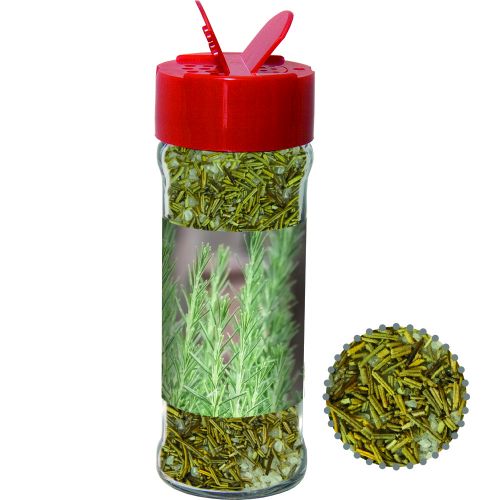 Rosemary salt, ca. 65g, spice shaker with label