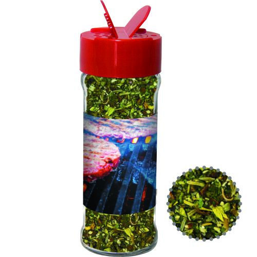Herb steak spice, ca. 30g, spice shaker with label