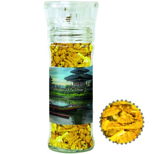 Nasi goreng, ca. 35g, transparent spice mill with label