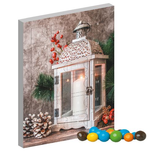 coloured peanuts, ca. 55g, advent calendar mini vertical