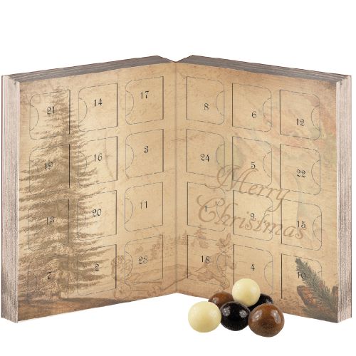 Choco crispy balls, ca. 50g, advent calendar mini foldable