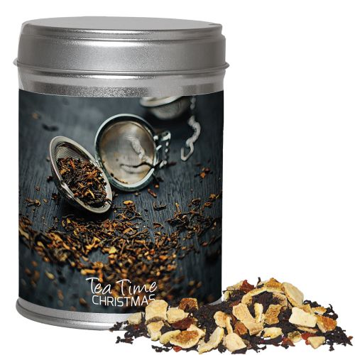 Winter days tea, ca. 70g, dual tin with label