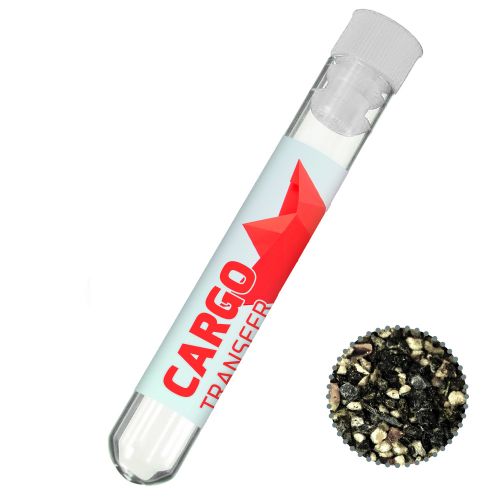 Pepper crushed, ca. 5g, test tube with label