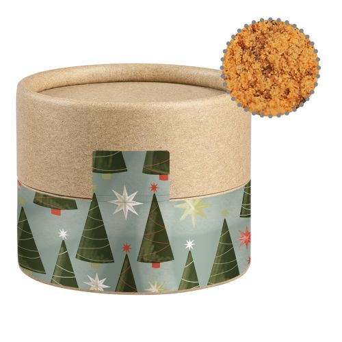 Spice mix printen, ca. 45g, biodegradable eco cardboard can mini with label