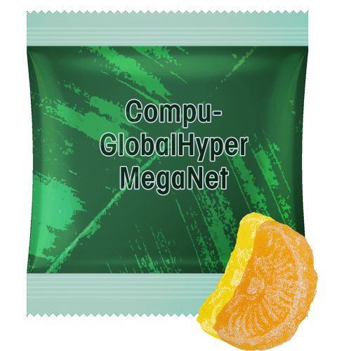 Lemon and orange candy, ca. 17g, midi bag