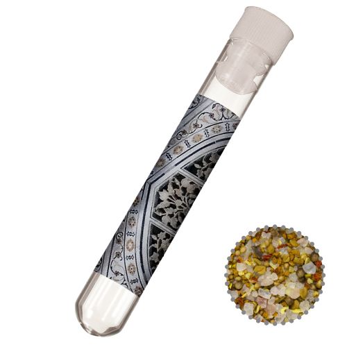 Royal curry, ca. 8g, test tube with label