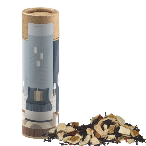 Winter days tea, ca. 10g, biodegradable eco cardboard tube with label